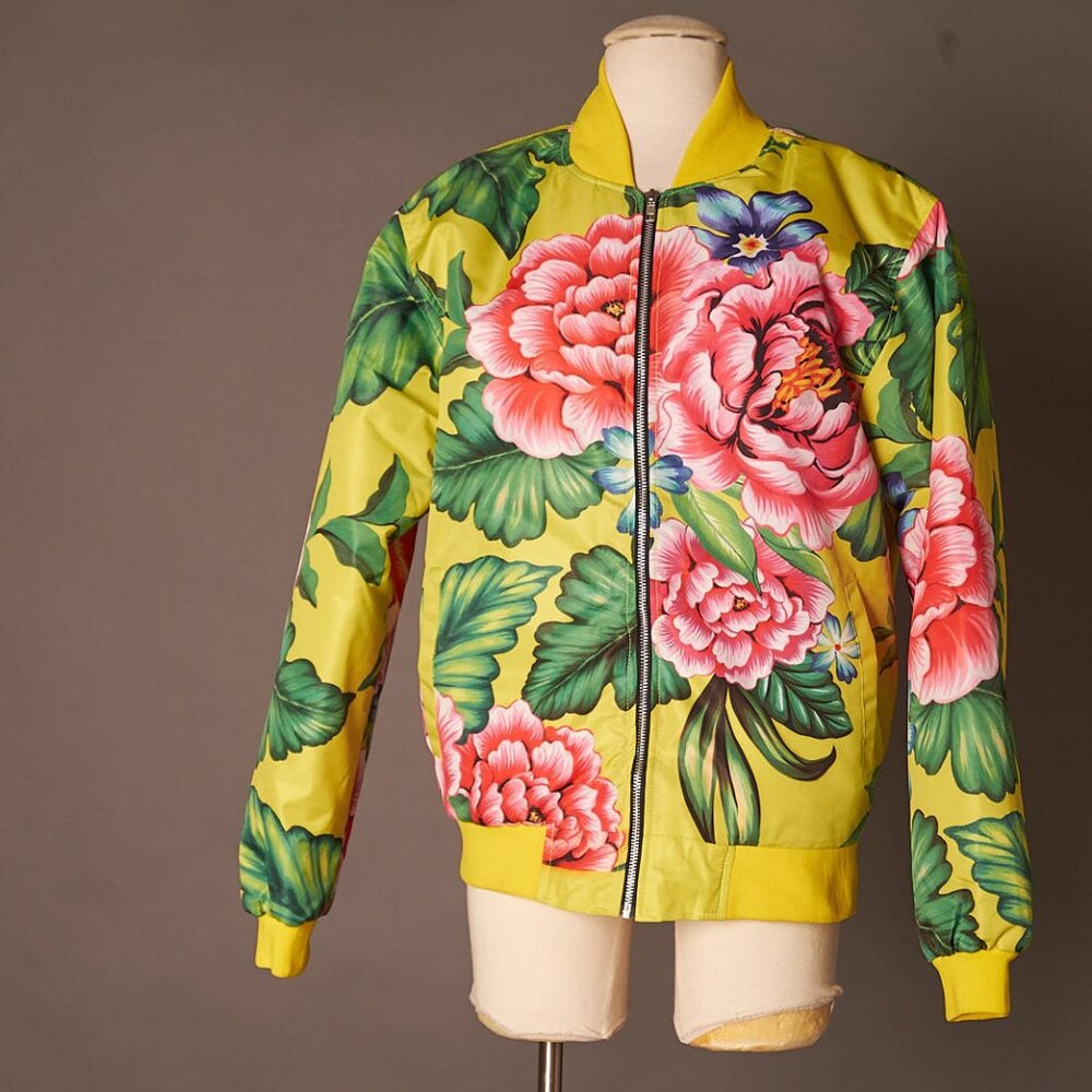 Iamdope Bomber Puffer Coat Jacket